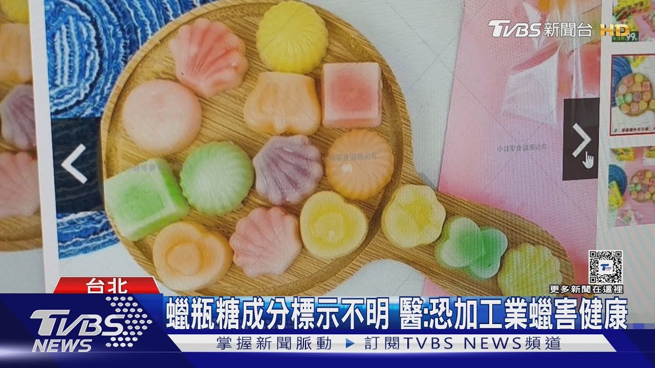 陸「蠟瓶糖」在台違法販售 食藥署:無報驗紀錄