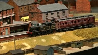 preview picture of video 'Midland,Railex,2013,Model Railway Exhibition,Steam,18th August,Derbyshire,HD'