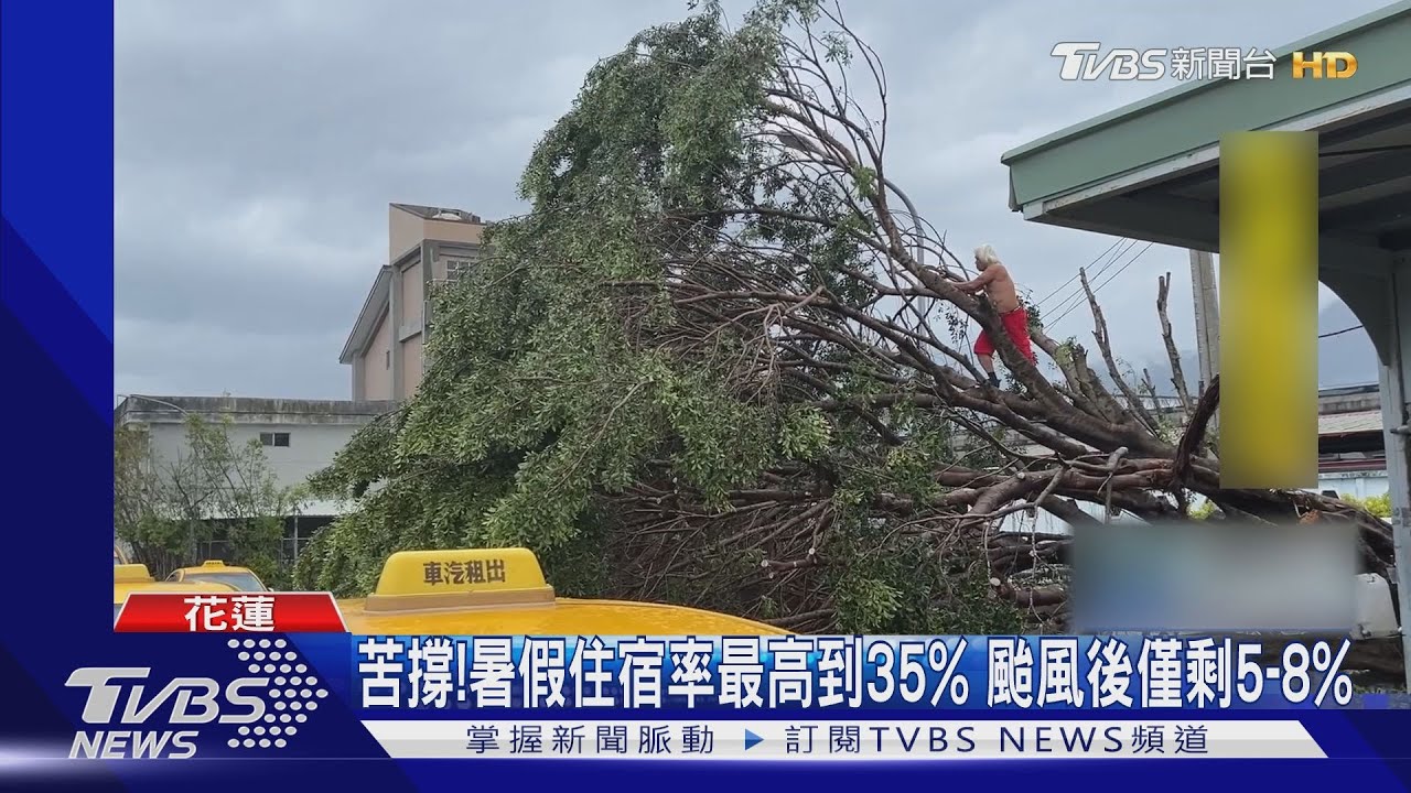 最慘暑假「強震+颱風」重創花蓮 住宿率剩5%