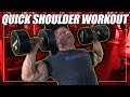 Quick Shoulder Workout (MOST WILL FAIL!!!!)