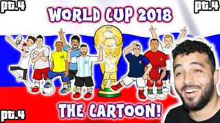 🏆WORLD CUP 2018 - THE CARTOON!🏆 | 442oons Reaction Part 4