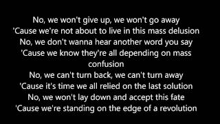 Nickelback Edge Of a Revolution [Lyrics]