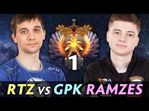 Arteezy try to COUNTER PICK vs TOP-1 Rank GPK and Ramzes