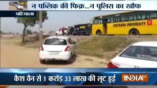 Armed robbers loot cash-van at Chandigarh-Patiala highway
