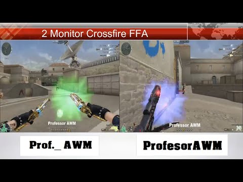 2 monitor - FFA Crossfire pistol (ProfesorAWM & Prof._AWM) Black Widow