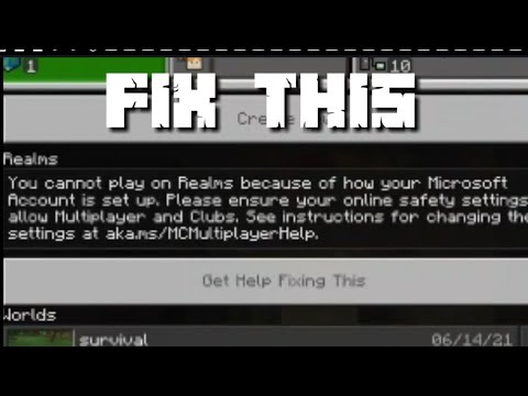 How to fix You cannot play multiplayer || Minecraft Pe