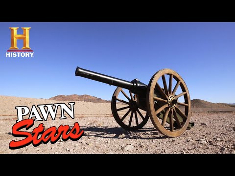 Pawn Stars: EXPLOSIVE DEAL for EXPENSIVE Antique Cannon (Season 17) | History