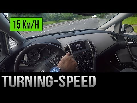 Part of a video titled How to Adjust Your Speed When Turning - YouTube