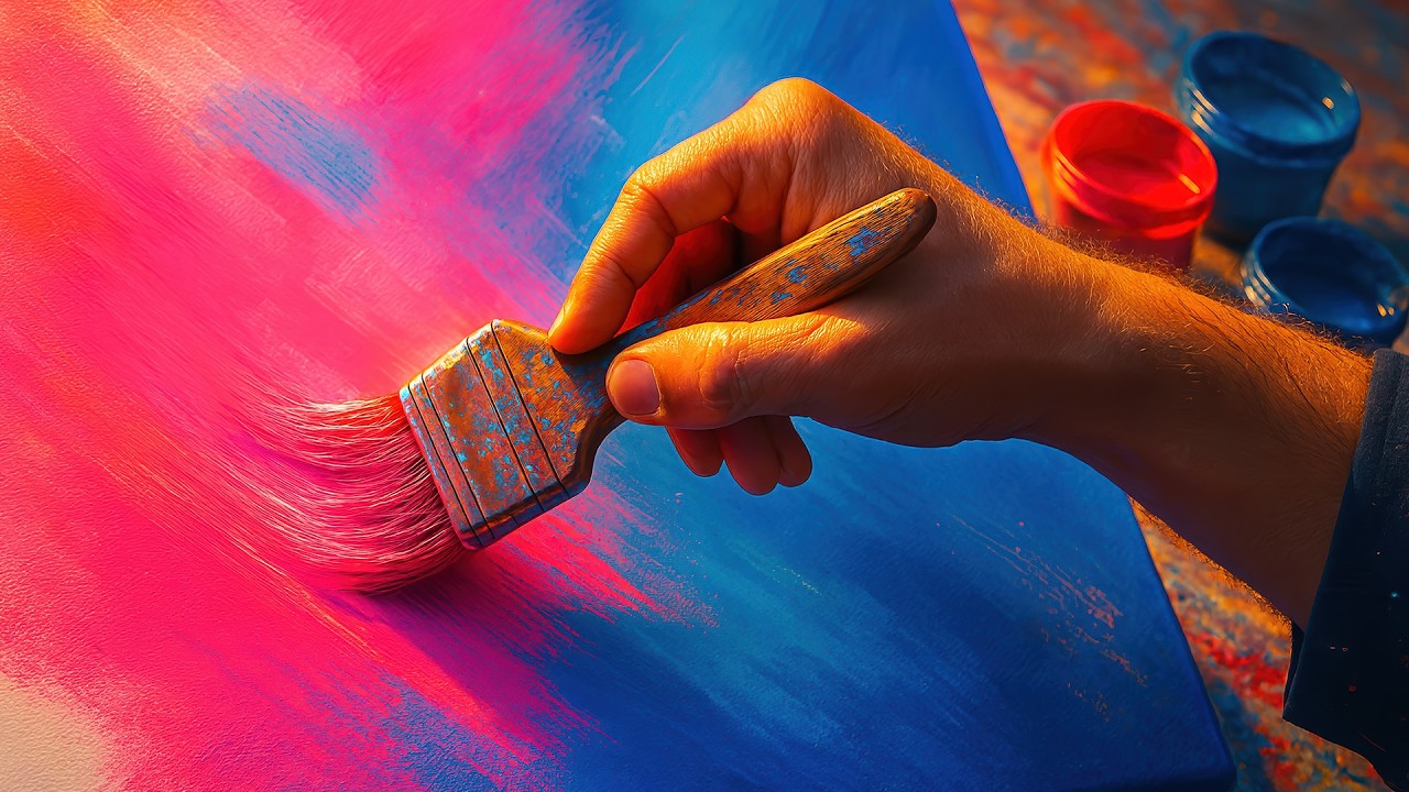 Urban Pop Art Portrait: Halftone Stencil Masterpiece!