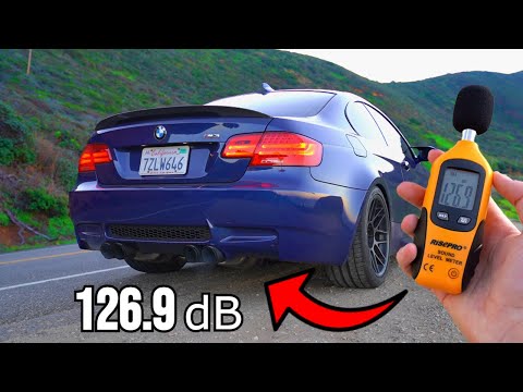 My E92 M3 is Louder than a Fighter Jet!