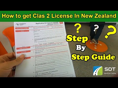 How to get class 2 licence in NZ