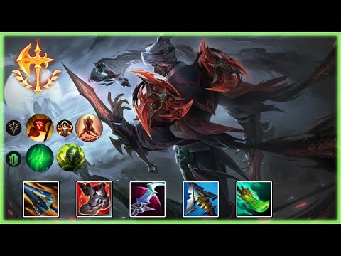 AkiraZed1 ZED MONTAGE 2025 - Magician Zed Main l LOL SPACE