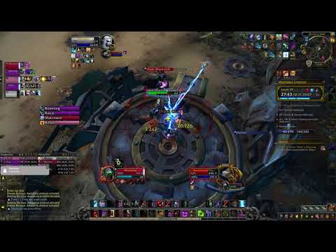 WoW 8.3 | Blood DK | Mechagon Junkyard +19 (Tyrannical/Bursting/Skittish/Awakened)