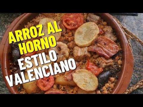 Cómo hacer Arroz al horno valenciano: receta tradicional con mucho sabor