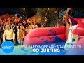 Adam Sandler and Drew Barrymore Go Surfing