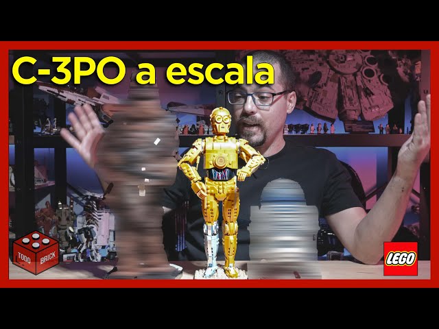 Vídeo relacionado con LEGO Star Wars 75398 C-3PO Figura de Droide - Kit de Maquetas para Adultos de Colección - Base, Placa Informativa y Minifigura - Regalo para Hombres y Mujeres Fans de la Saga