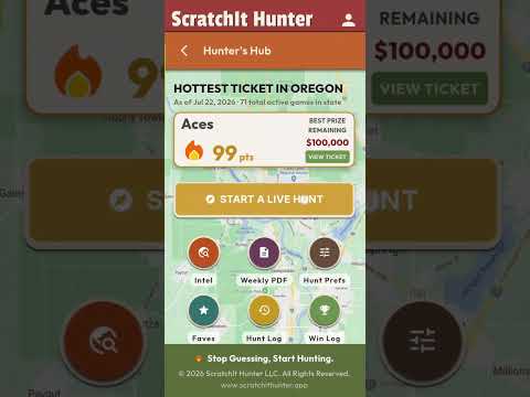 ScratchIt Hunter Ticket Finder video thumbnail