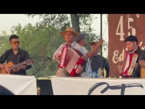 Festival Angelica Polo Gomez y su acordeón. Galleta collera.