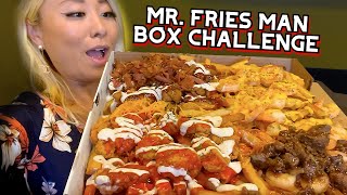 MR. FRIES MAN MASSIVE FRIES CHALLENGE in Las Vegas, NV!! #RainaisCrazy