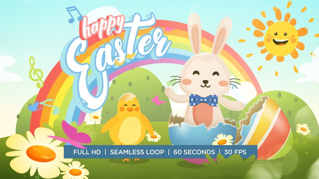 Easter Bunny Animation Template