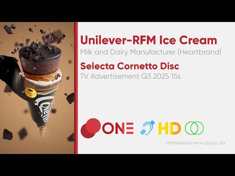Selecta Cornetto Disc TV Ad Q3 2025 15s (Philippines) [CC/HD/ST]