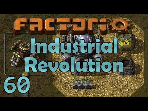 Factorio Industrial Revolution - Season 4 Ep 60 - HUGE REFINED IRON SETUP!