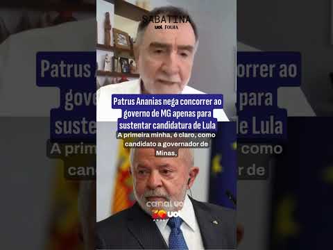 Patrus Ananias nega concorrer ao governo de MG apenas para dar sustentação à candidatura de Lula