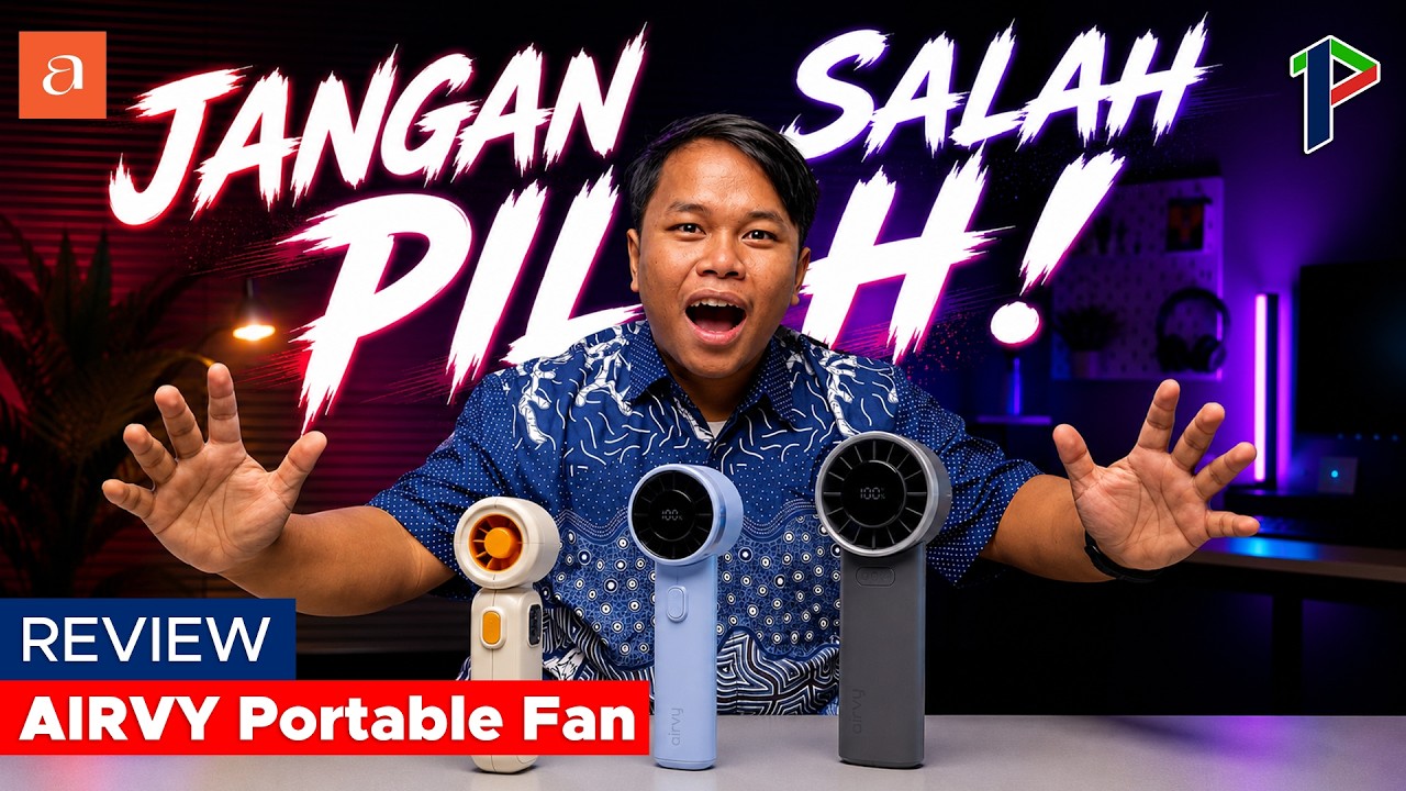 3 KIPAS AIRVY DIADU! Yang Paling Adem Ternyata BUKAN yang Paling Mahal?!