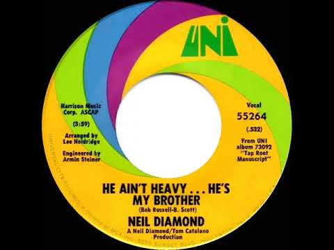 1970 HITS ARCHIVE: He Ain’t Heavy...He’s My Brother - Neil Diamond (mono 45)