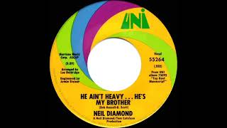 1970 HITS ARCHIVE: He Ain’t Heavy...He’s My Brother - Neil Diamond (mono 45)
