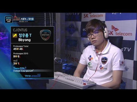 [SPL2015] BBoongBBoong(Prime) vs Bbyong(CJ) Set3 Expedition Lost -EsportsTV, Starcraft 2