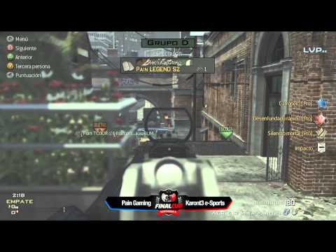 MW3 Grupo D - Pain Gaming vs Karont3 - Final Cup 3