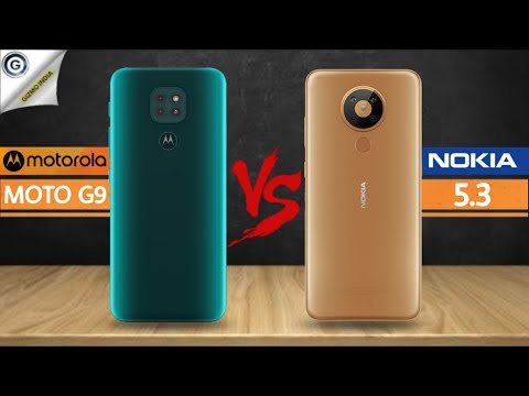 Moto G9 Vs Nokia 5.3 | Full Comparison | Nokia 5.3 Vs Moto G9