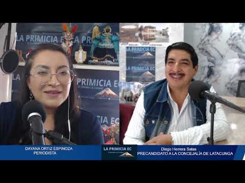 Diego Herrera, precandidato a la concejalía de Latacunga