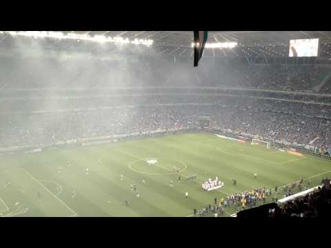 "Vamo vamo chape Arena do Grêmio final copa do Brasil" Barra: Geral do Grêmio • Club: Grêmio