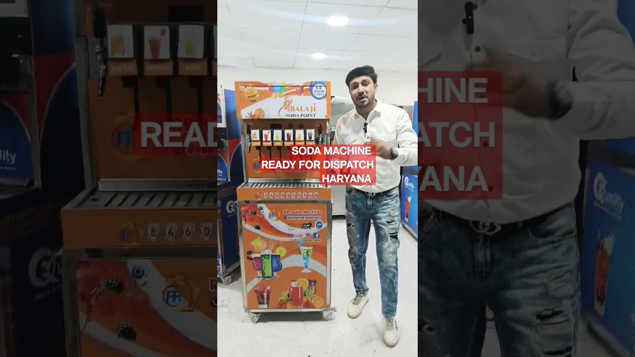 #shorts Soda Machine Ready For Dispatch Haryana / Soda Machine #trendingshorts #youtubeshorts #viral