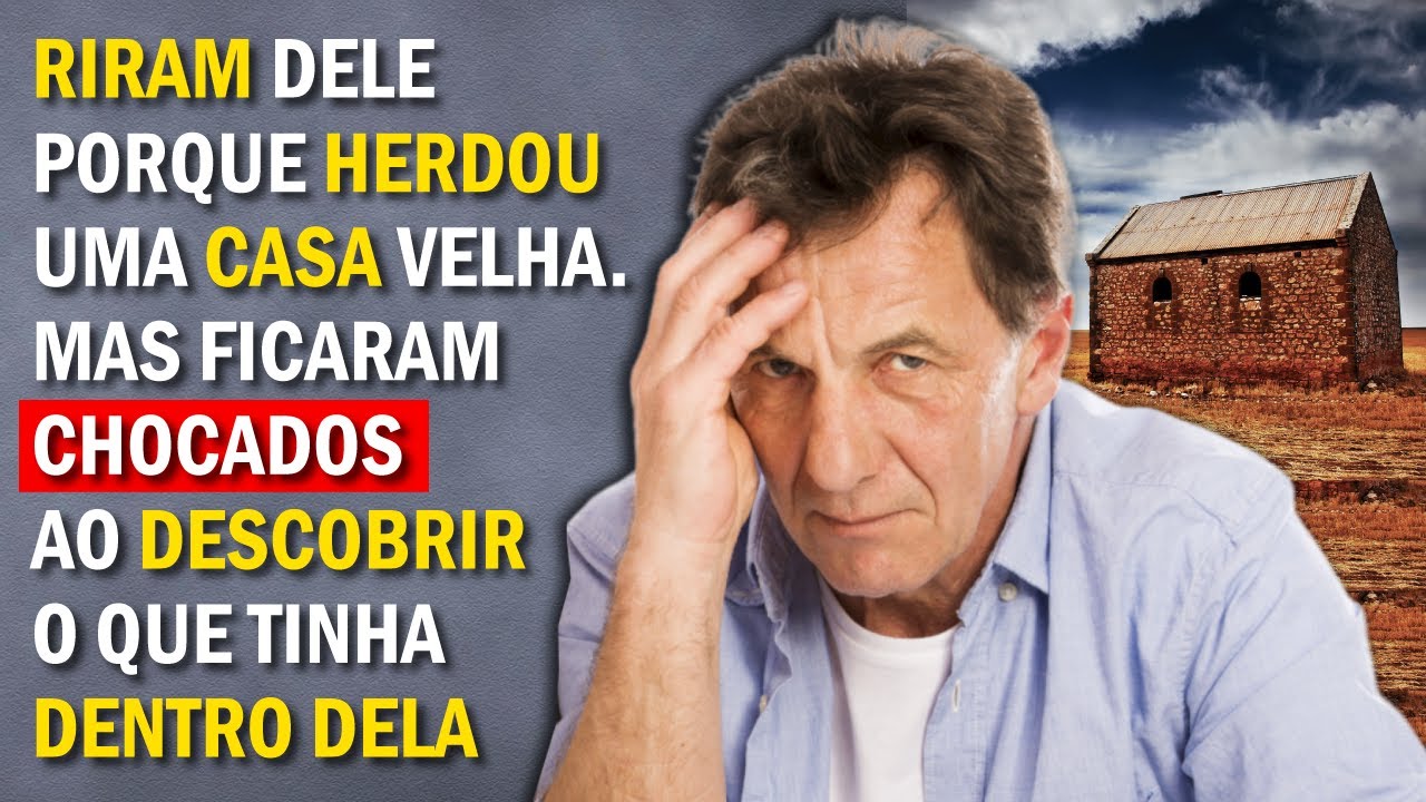 Família rir quando tio pobre herda casa velha. Quando descobriram o que tinha nela ficaram chocados!