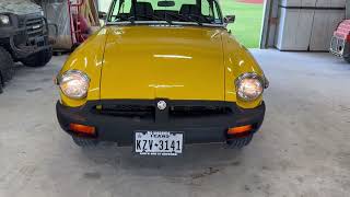  1979 MG MGB Walk Around