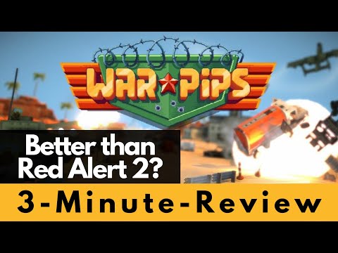 Warpips Review In 3 Mins - better than Red Alert 2? (Quick Game Review)