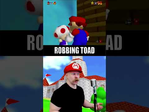 Super Mario 64 with Lyrics (PART THREE) #shorts
