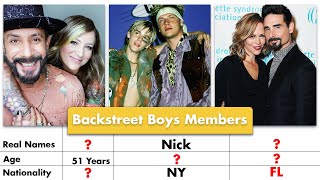 Backstreet Boys Members Real Names And Ages 2022