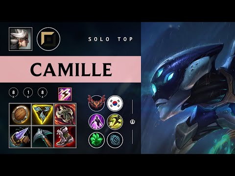 Camille Top vs Jayce - KR Grandmaster Patch 26.01