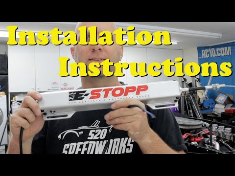 E Stopp Emergency Brake Install Instructions