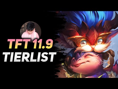 C9 k3soju's TFT PATCH 11.9 TIERLIST | Teamfight Tactics