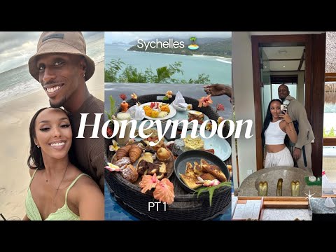 Honeymoon Vlog Pt1 : From Wedding Bells to Ocean Waves 🌊💍 #seychelles 