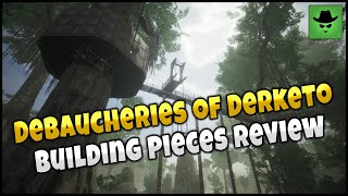 Debaucheries of Derketo Building Pieces Review
