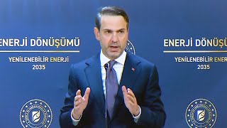 Enerji Bakanı'ndan 2030 yenilenebilir enerji yol haritası