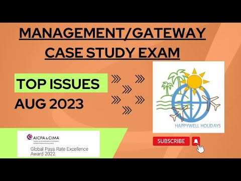 CIMA MCS Aug 2023 Top 10 Issues - Happywell Holidays