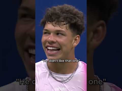 Ben Shelton vs Novak Djokovic 😤🎾 #tennis #shorts