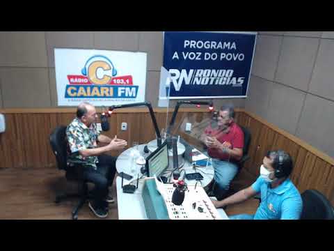 Programa A Voz do Povo 03/09/2020 - Entrevista com o jornalista Carlos Araújo 